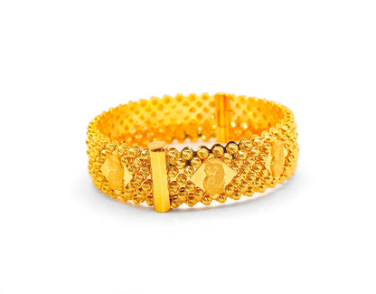 21K Gold Lady Futuna Bangle Bracelet
