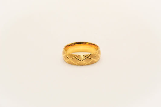 21K Gold Comfort Fit Band