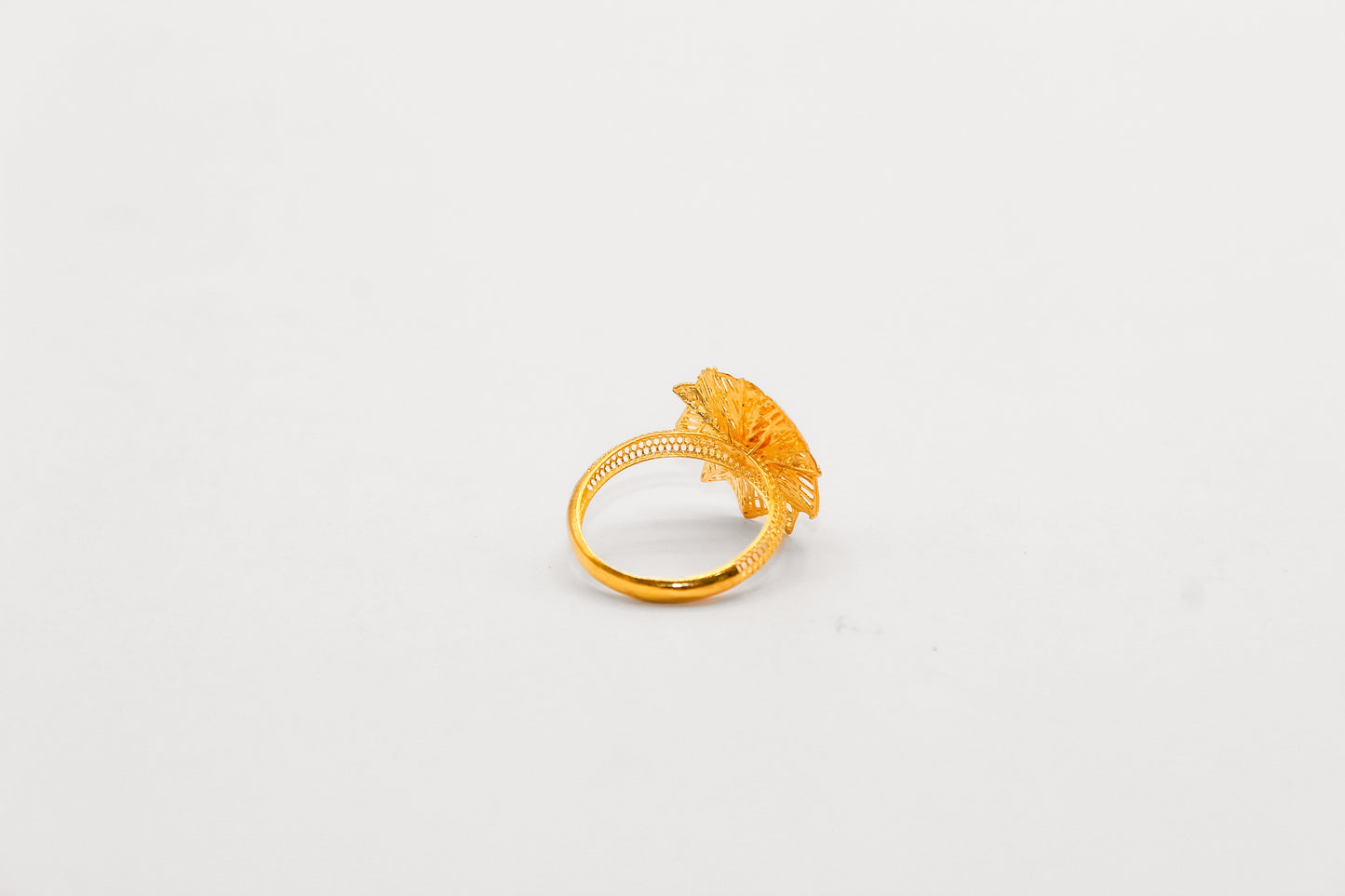 21K Gold Flower Ring