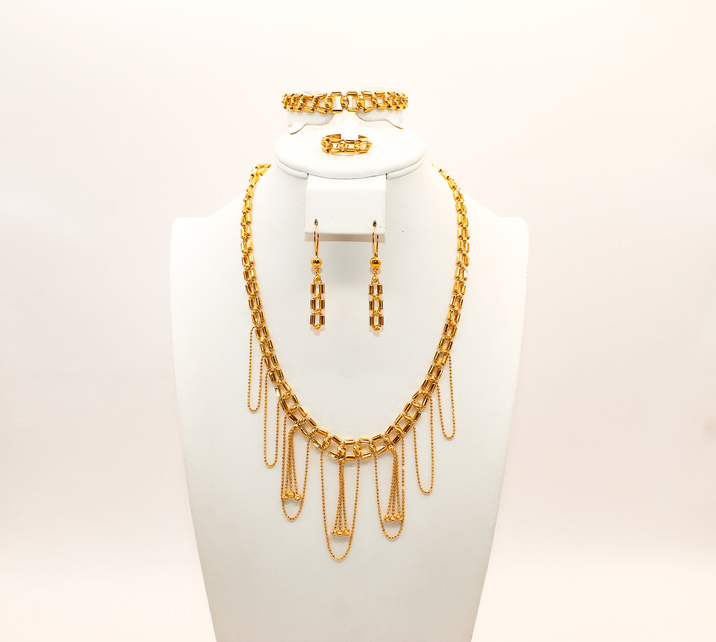 21K Gold Engagement Set