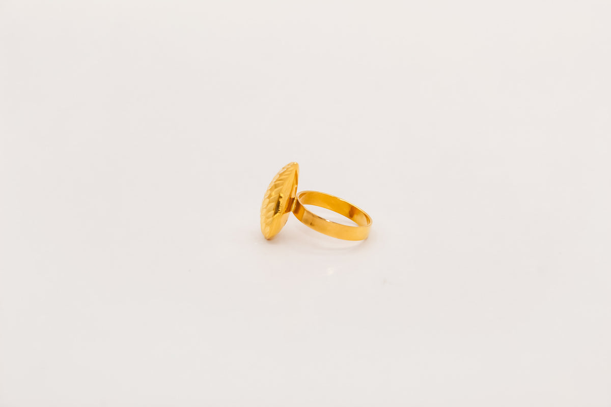 21K Gold Loza Ring, view 2
