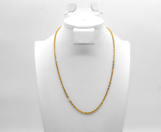 18K Gold Rolo Chain