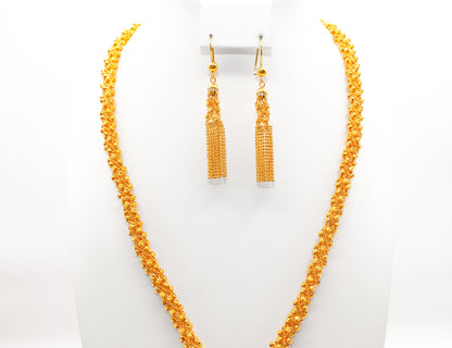 21K Gold Bold Shall Set
