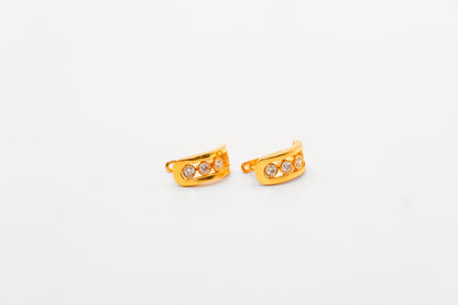 21K Gold Earrings