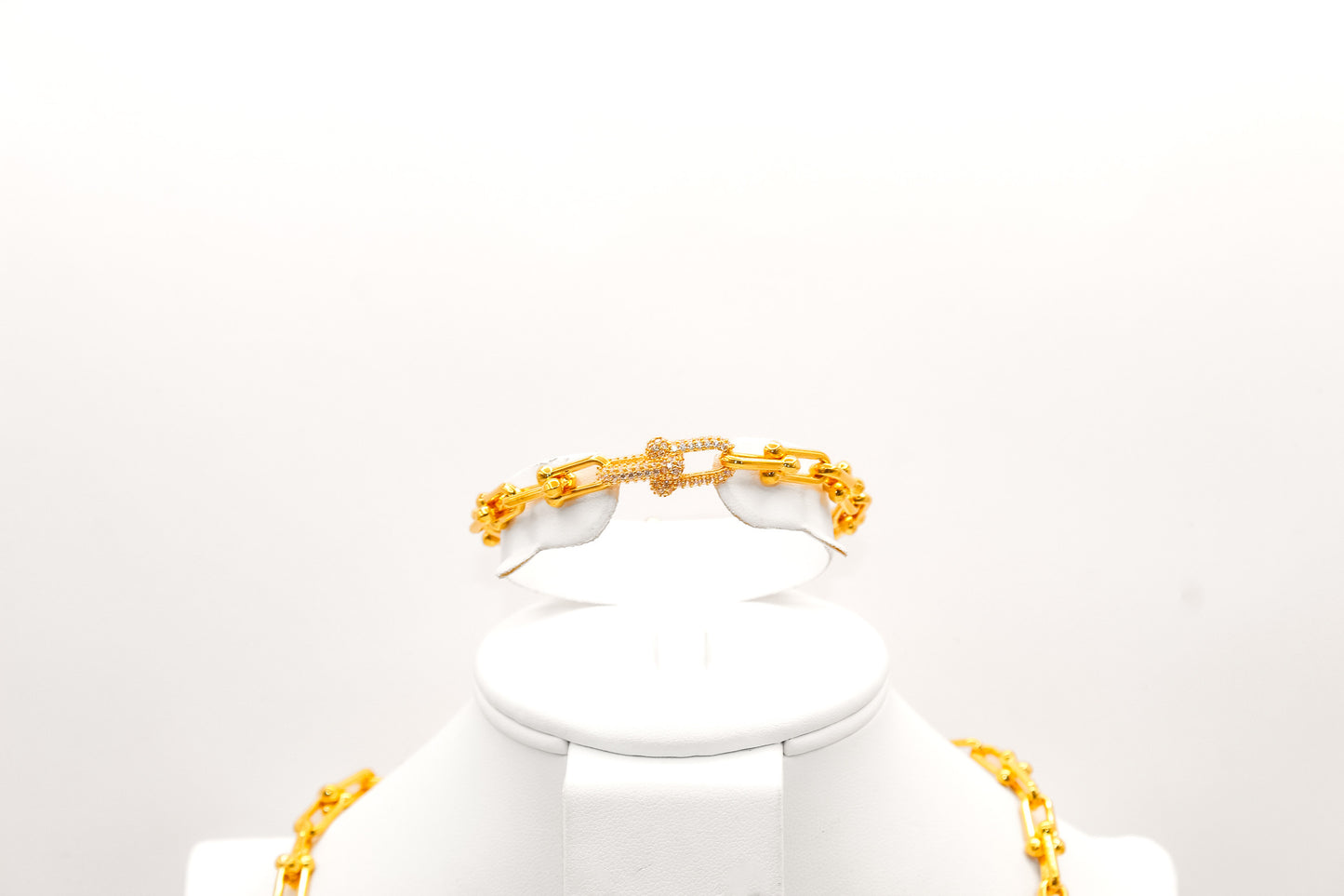 21K Gold Link Set