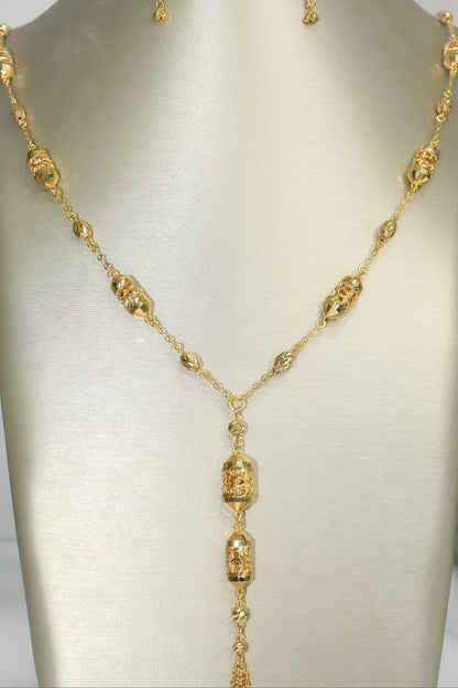 21k Gold long Masbaha Set