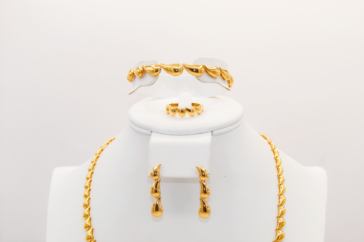 21k gold engagement set