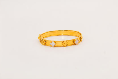 21K Gold Flower Bracelet