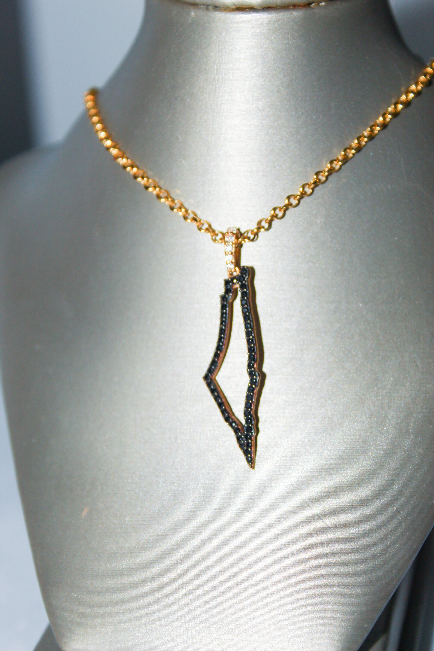 21k Gold Palestine Necklace