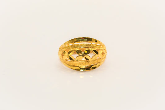 21K Gold Dome Ring