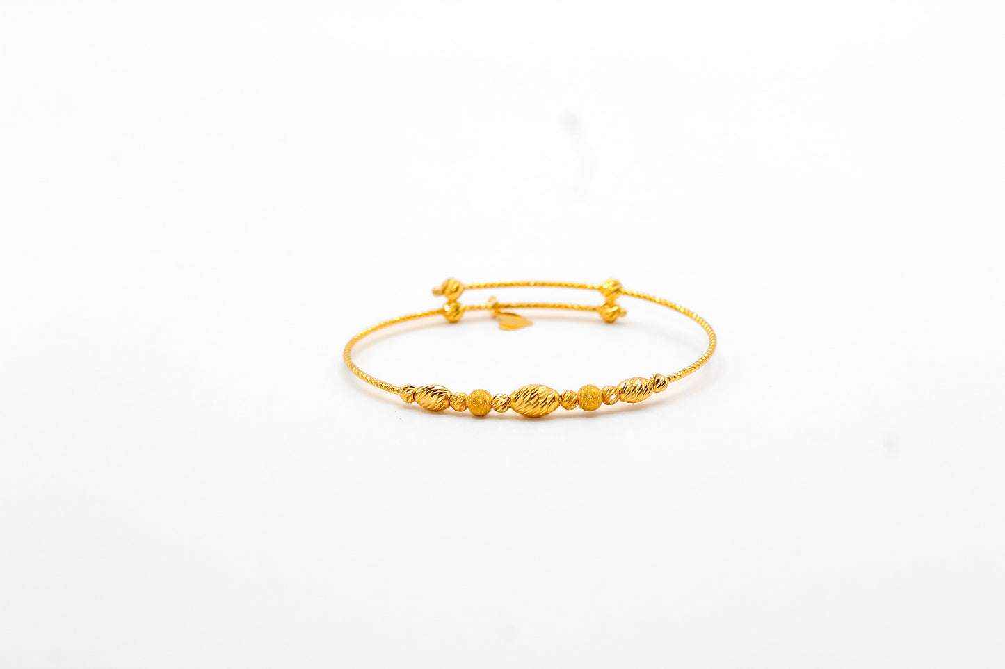 21K Gold Kids Bead Bracelet