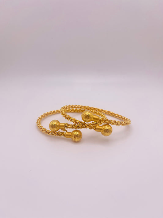 21k Gold Himo Bracelets