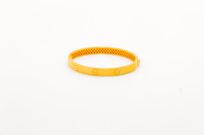 21k Gold bangle bracelet