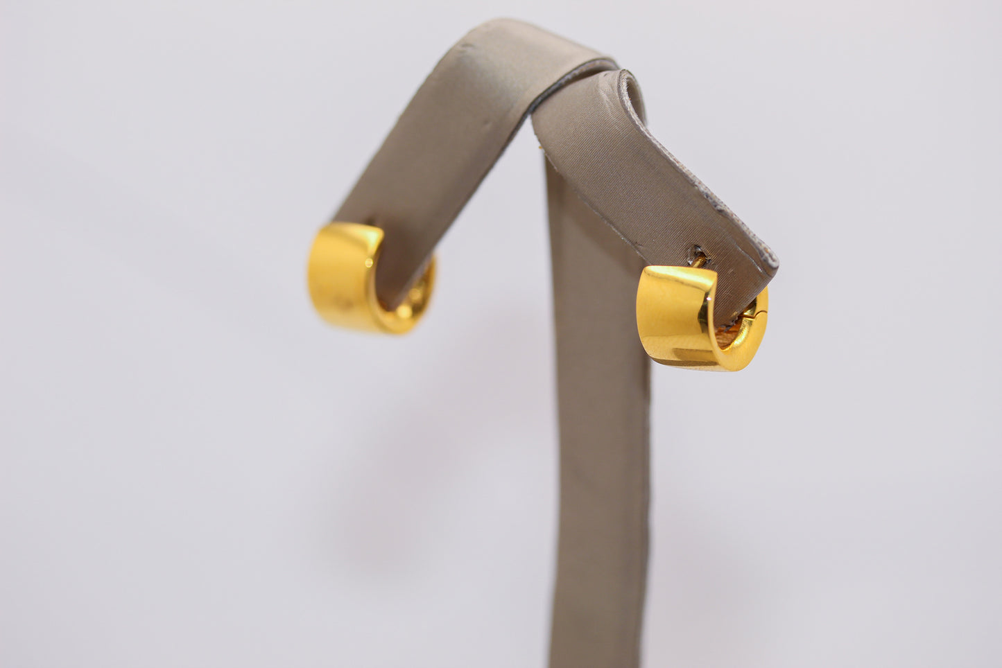 21k Gold Cuff Earrings