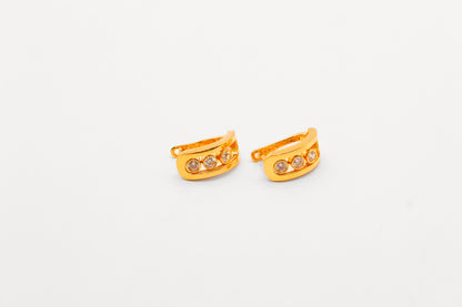 21K Gold Earrings