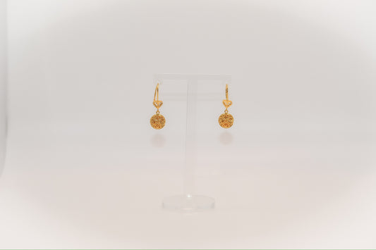 21k Gold Fancy Earrings