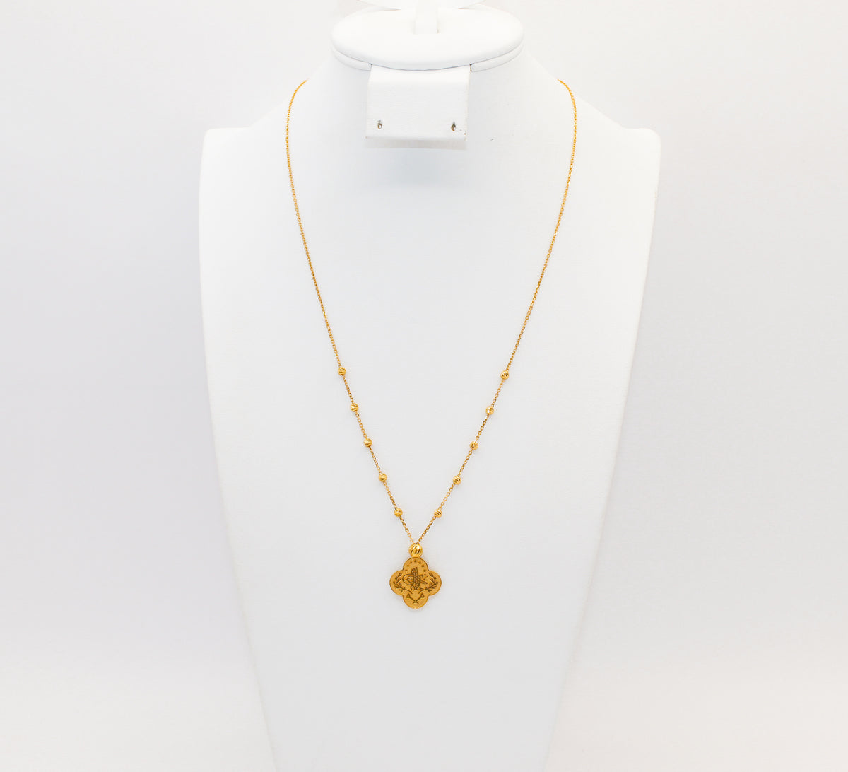 21K Gold Coin Necklace