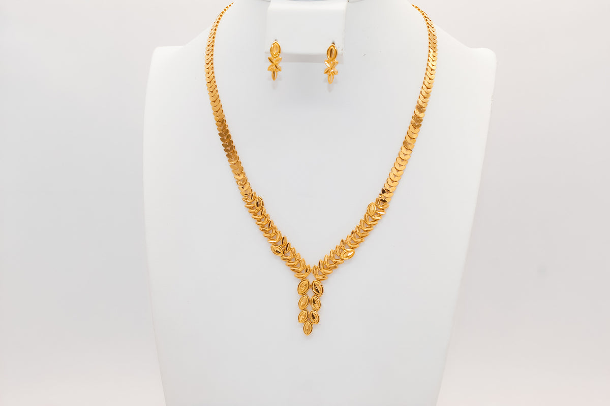 21K Gold Engagement Set