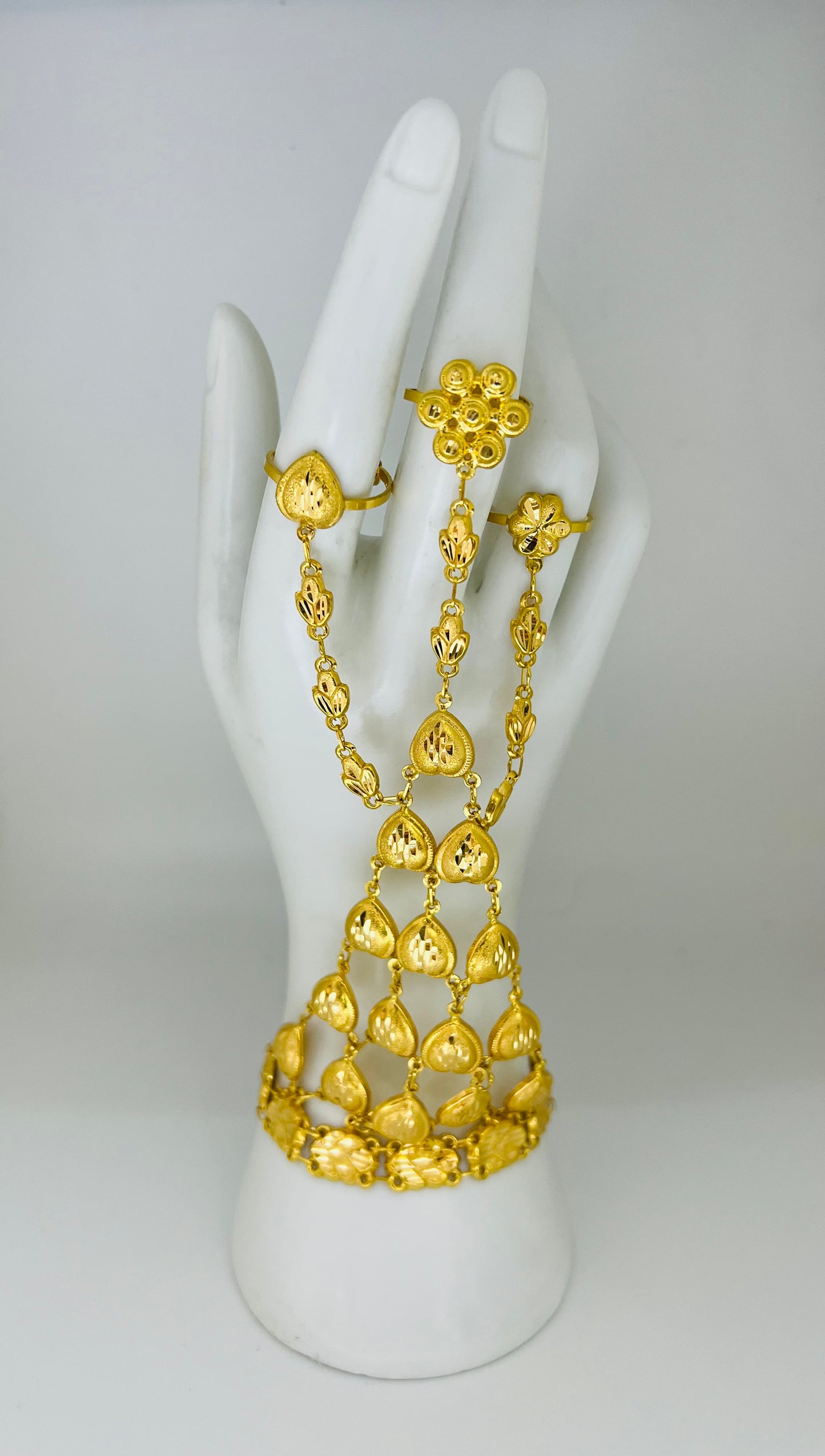21k Gold Hand-Jewelry