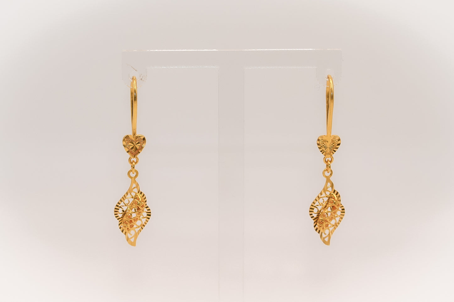 21k Gold Fancy Earrings