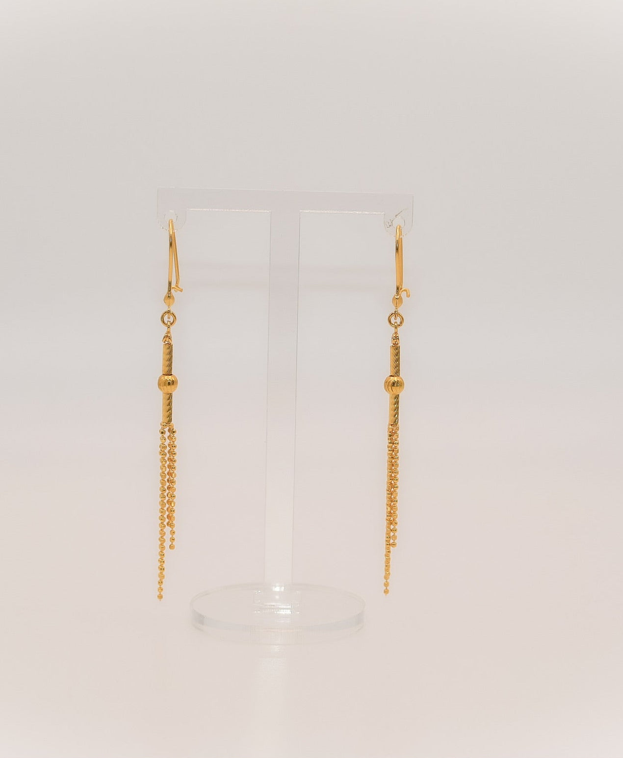 21k Gold long Earrings