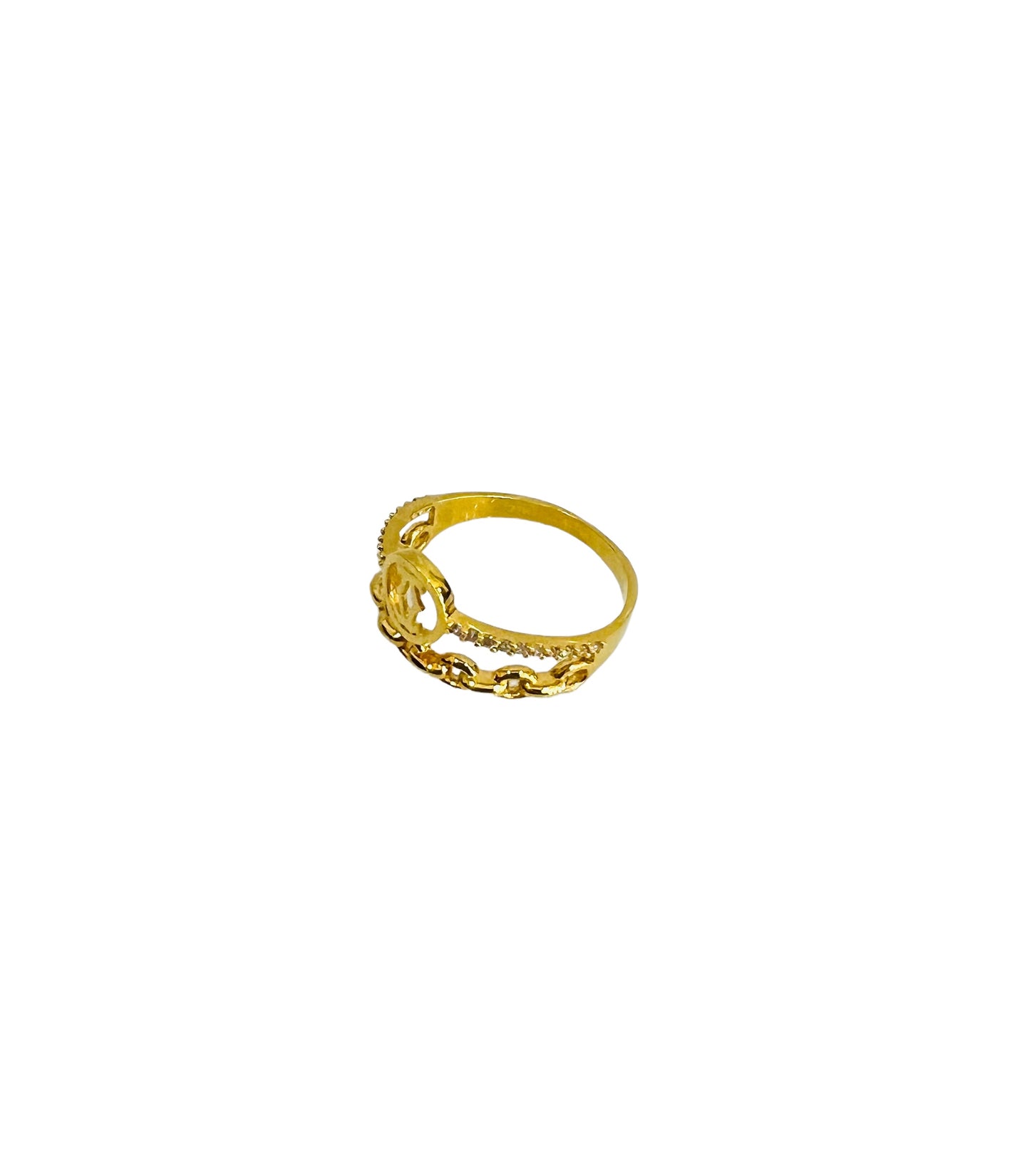 21k Gold Stacked Ring