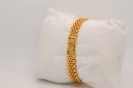 21K Gold Link Bracelet
