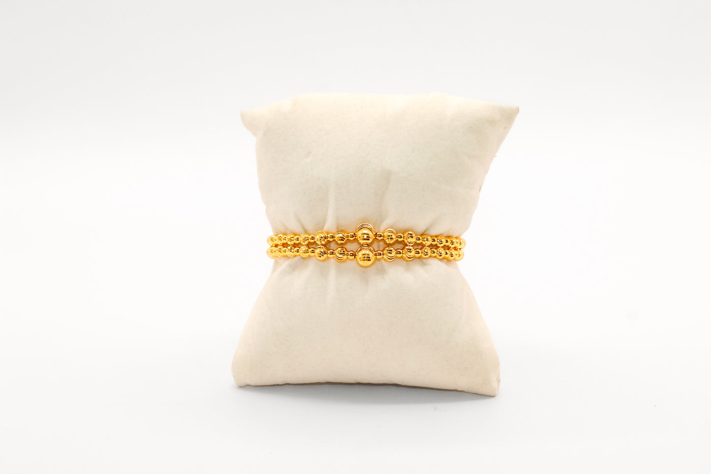 21K Gild Beaded Bracelet