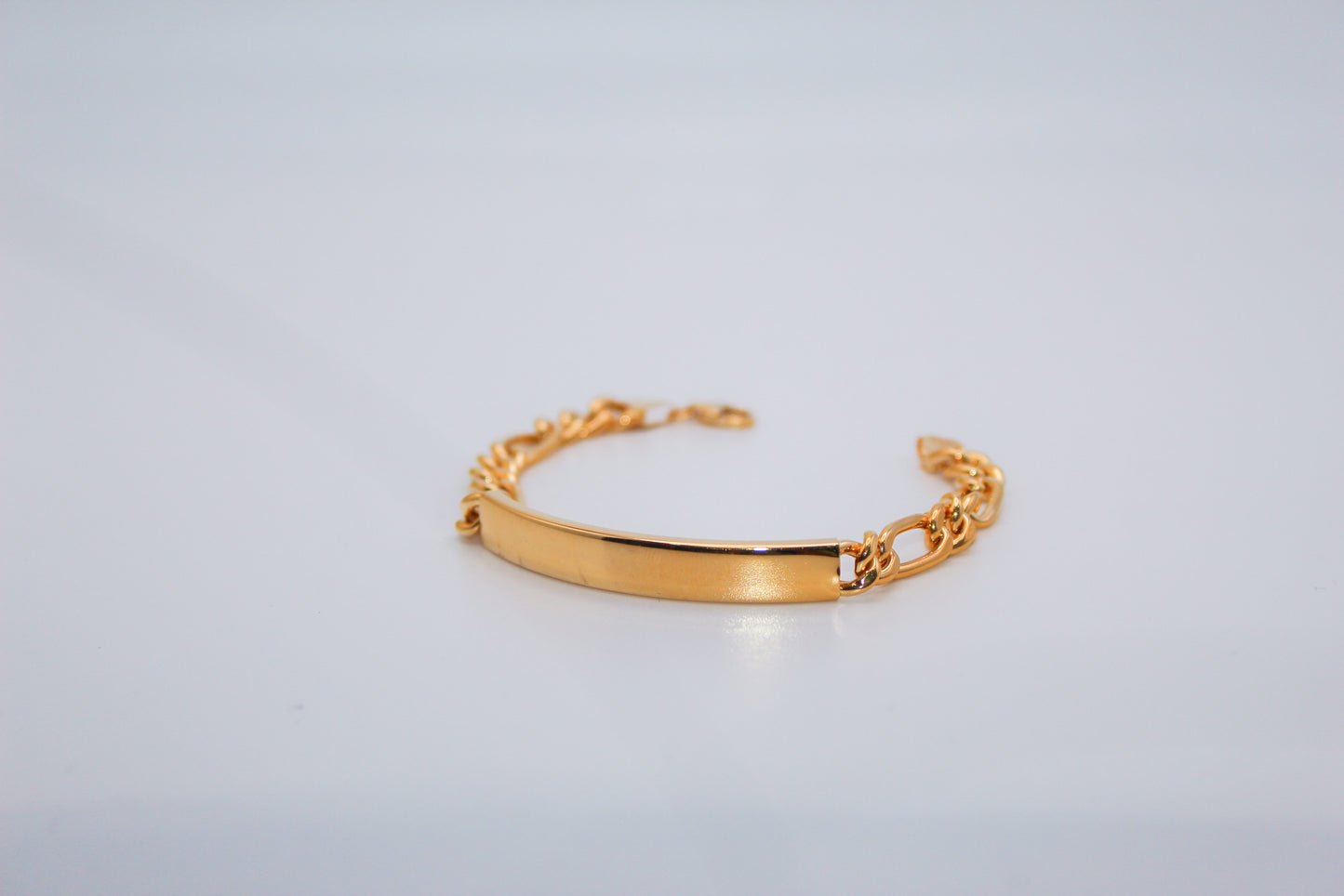 21k Gold ID Bracelet