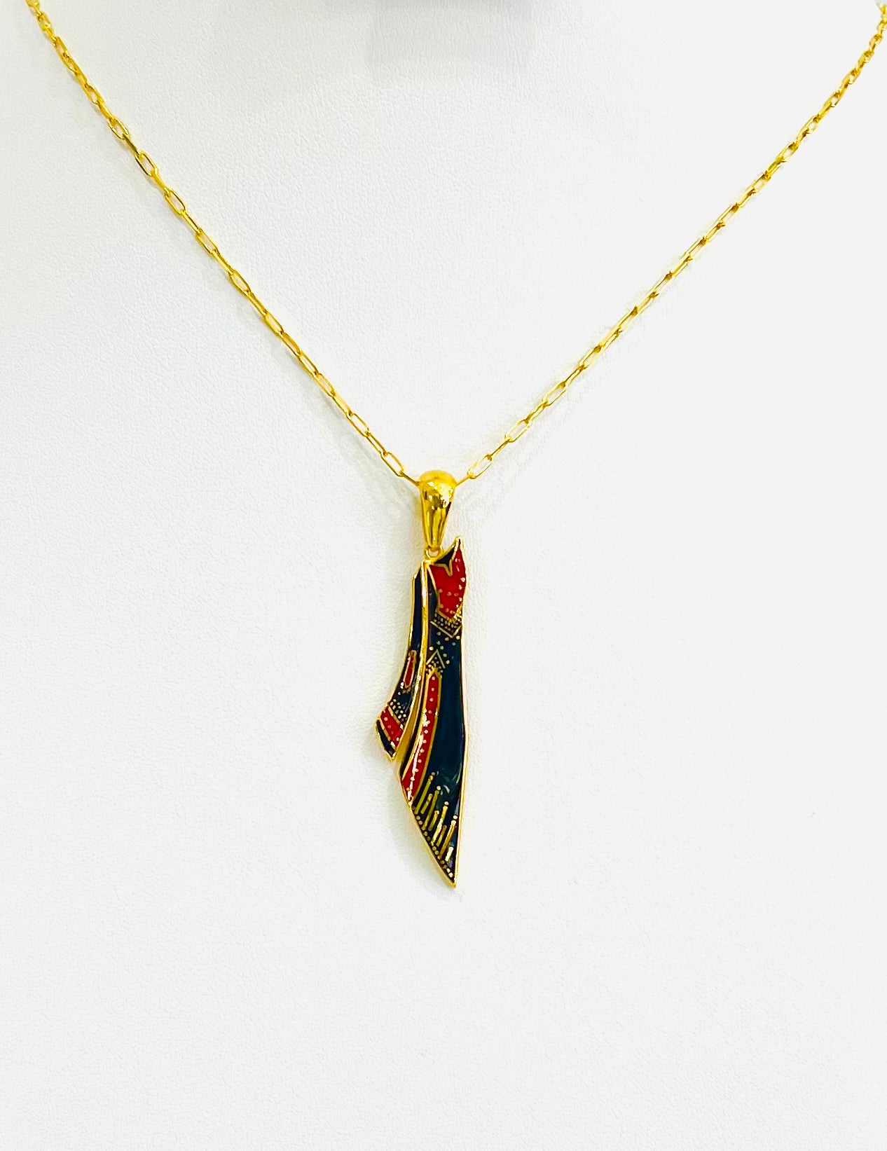 21k Gold Palestine Necklace