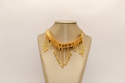 21k Gold Khaliji Chocker