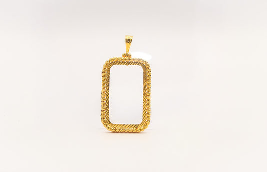 21K Gold Himo Square Ounsa Frame