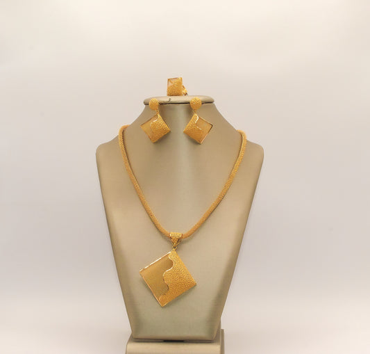 21k Gold Khaliji Set