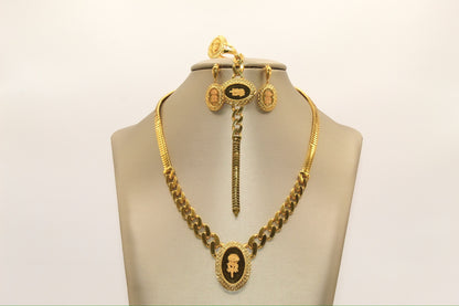 21K Gold Engagement Set
