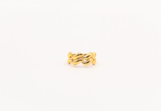 21k Gold Wave Ring