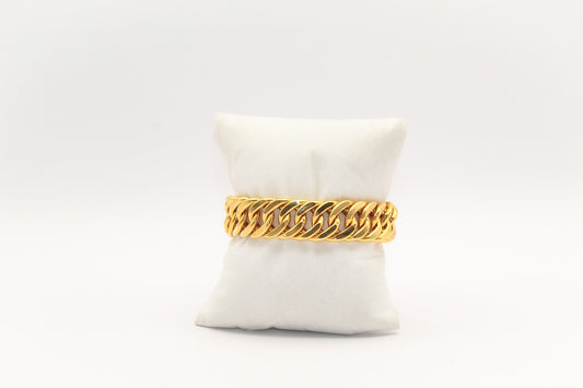 21K Gold Link Bracelet