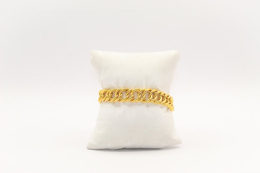 21K Gold Link Bracelet