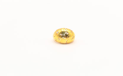 21K Gold Studded Dome Ring