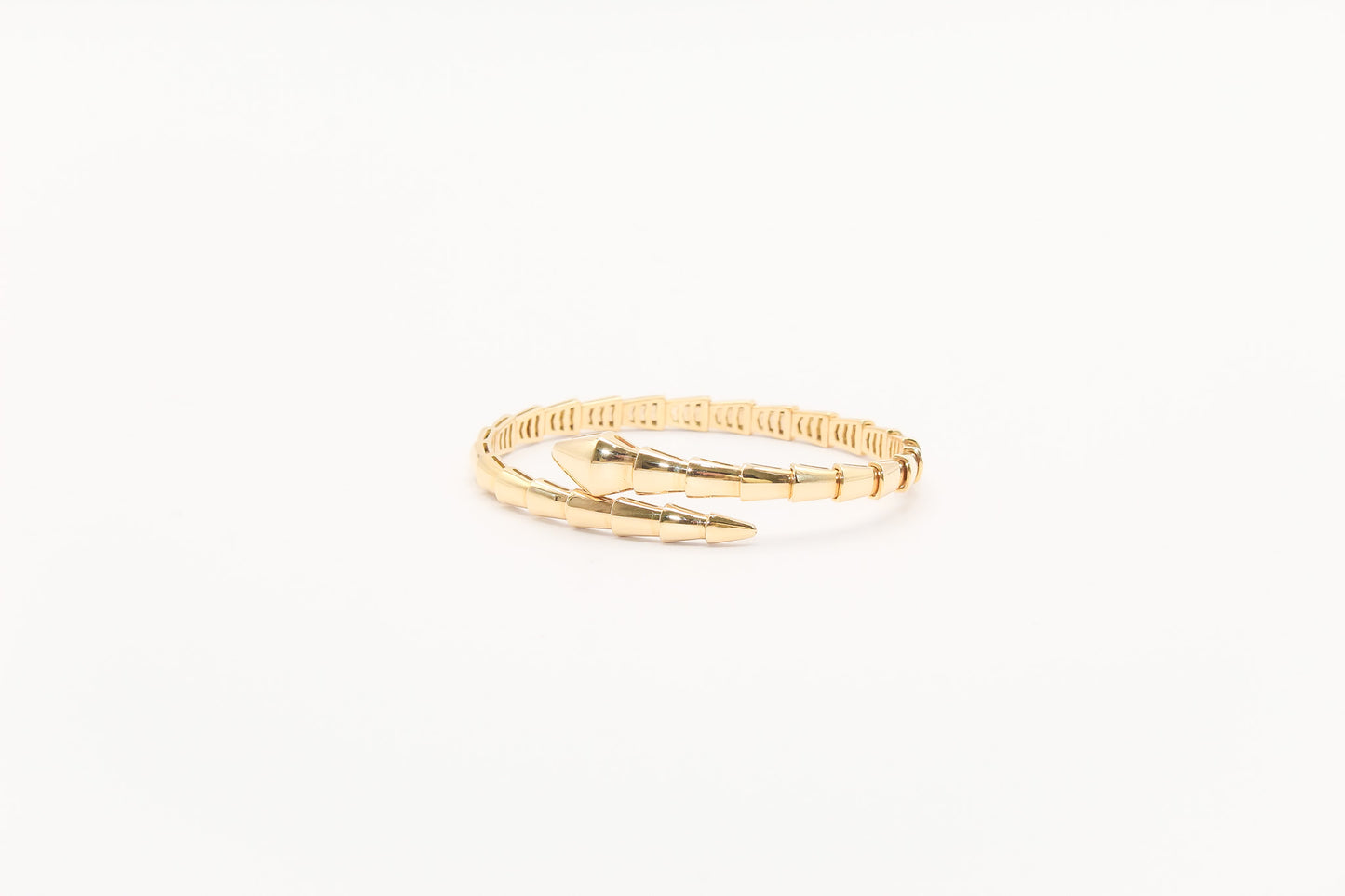 18K Gold Snake Bracelet