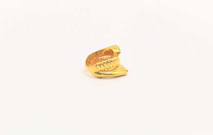 21K Gold Stalked Ring