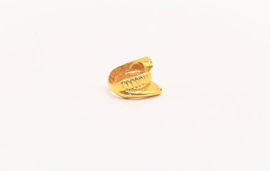 21k Gold Stalked Ring