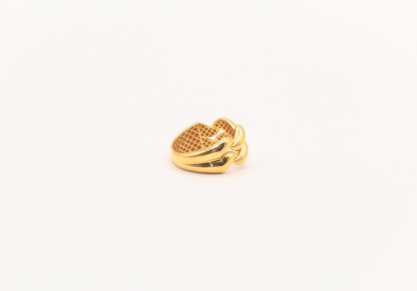 21K Gold Wave Ring