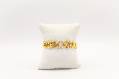 21K Gold Link Bracelet