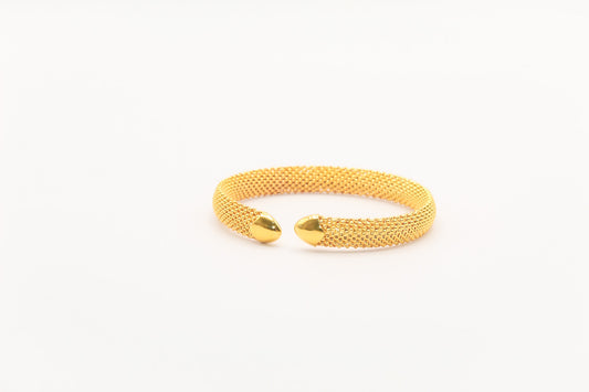 21K Gold Cuff Bracelet