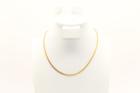 21K Gold Snake Chain