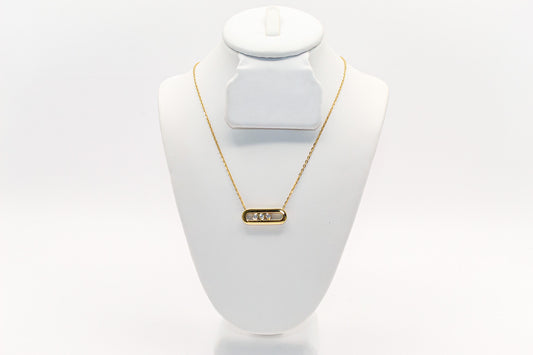 18K Gold Simple Necklace
