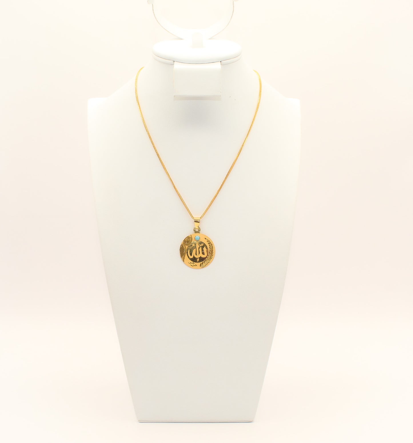 21K Gold Allah Necklace