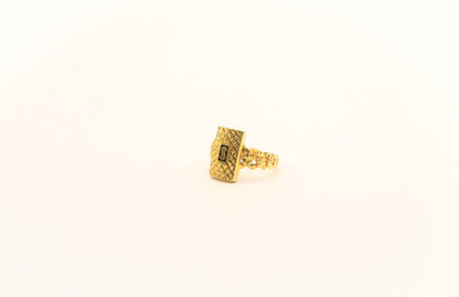 21K Gold Monaco Ring