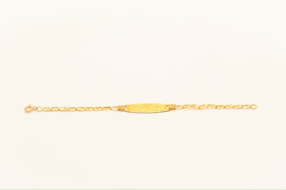 21K Gold Mashallah Kids Bracelet