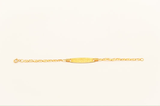 21K Gold Mashallah Kids Bracelet